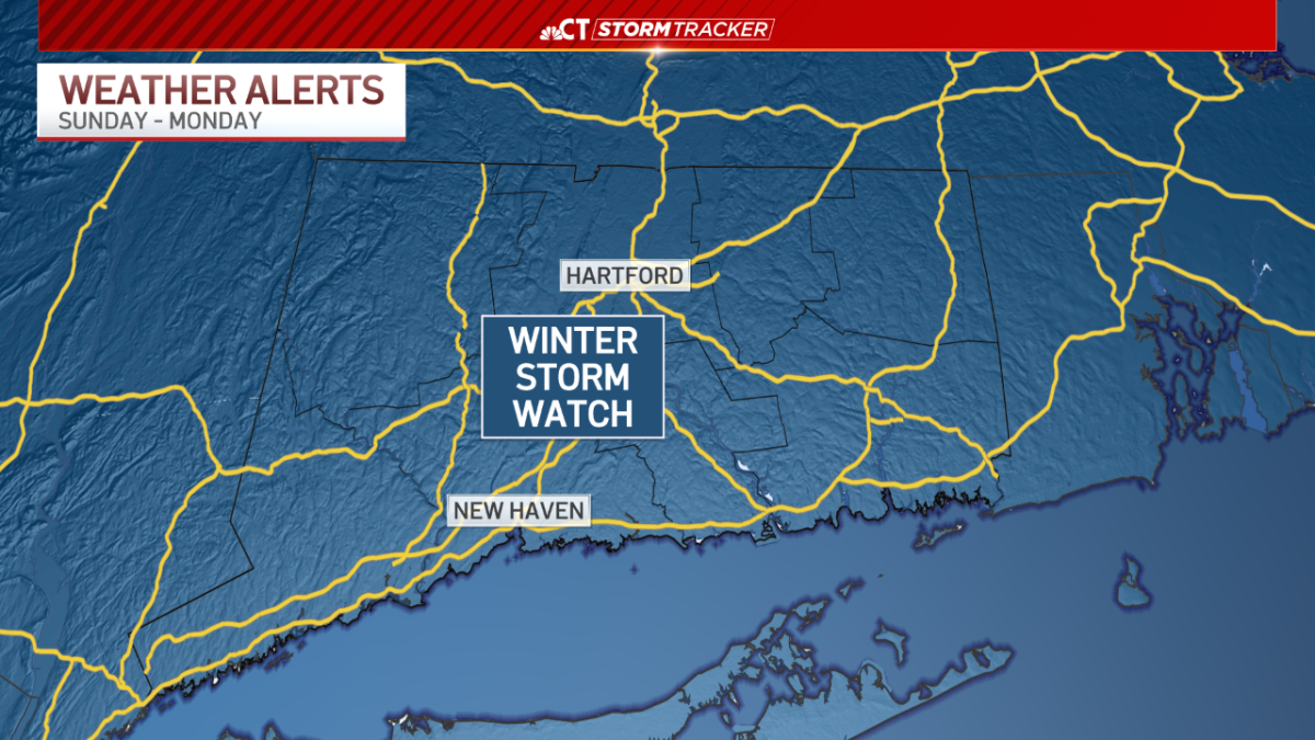 Bitterly cold temperatures before large snowstorm arrives Sunday