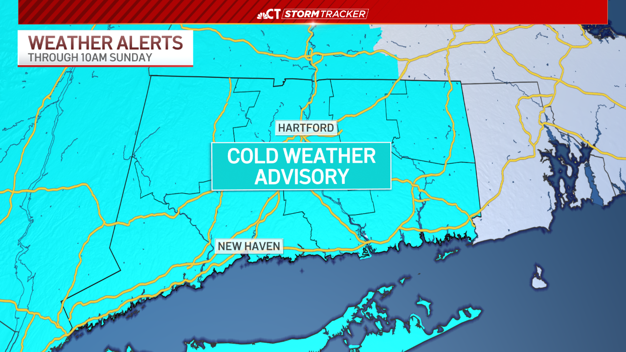 康州周末气温骤降伴有强风,体感温度低至零下20度,下周初短暂回暖