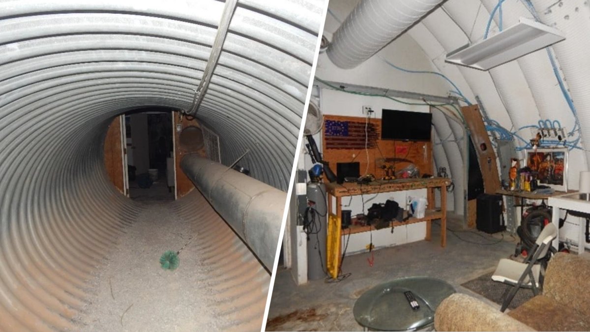 100-foot tunnel, secret bunker discovered in Northern California home