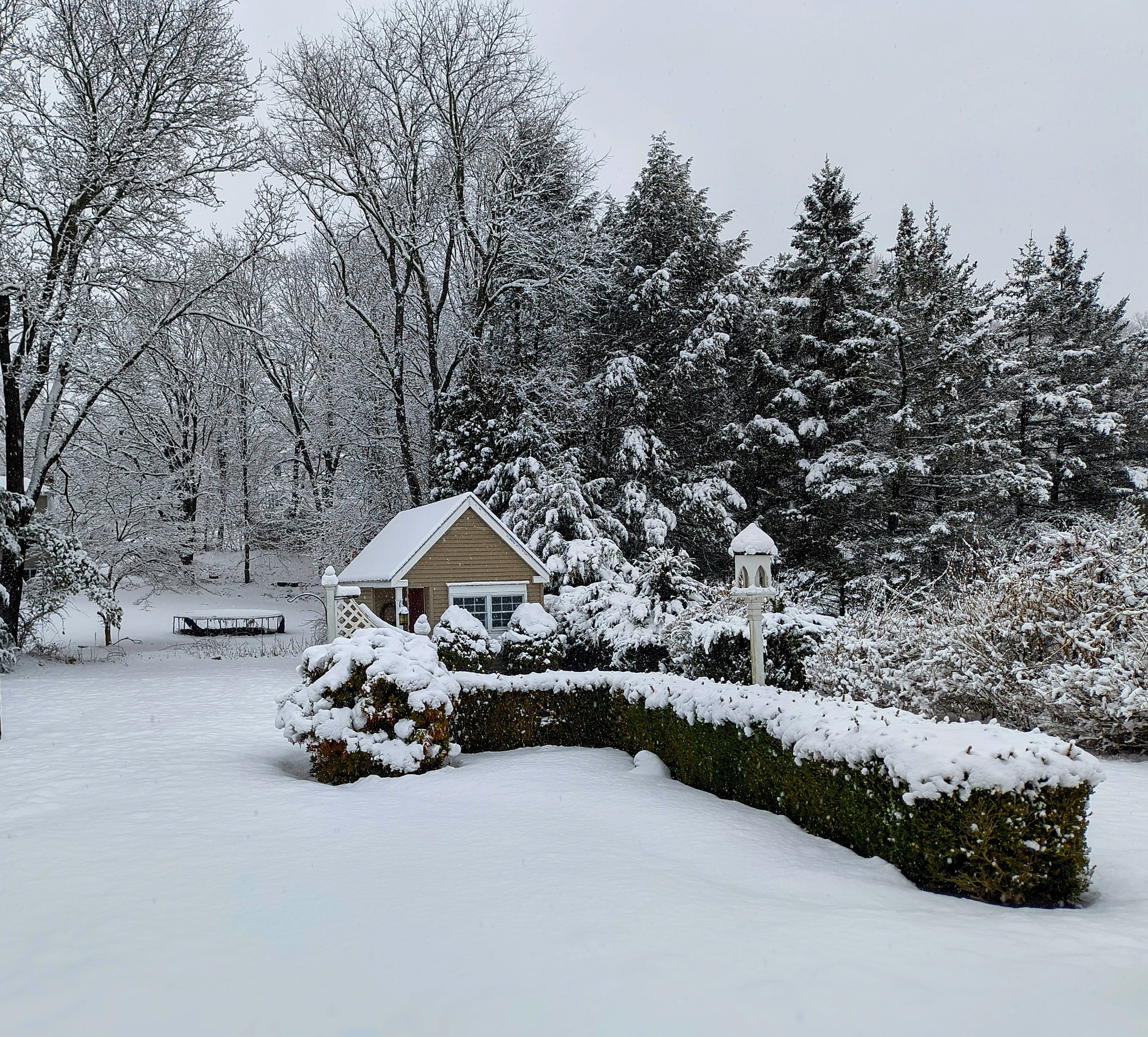 Snow continues into Monday morning