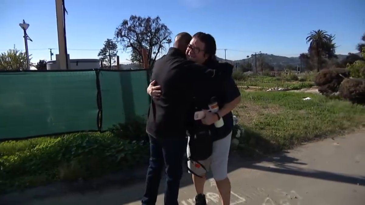Man reunites with good Samaritan who saved him during Eaton Fire – NBC ...