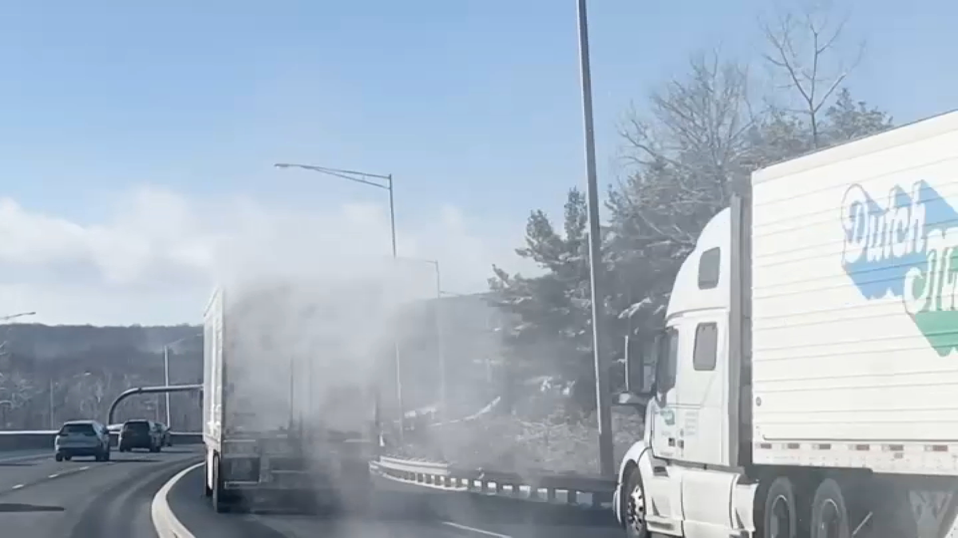 Drivers reminded to clean snow and ice off cars before they hit the road