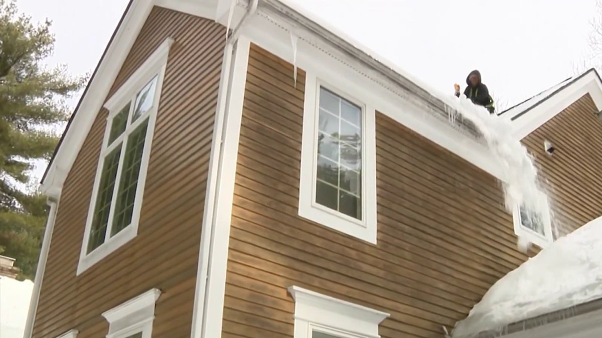 Ice dams proving to be persistent problem this winter as temperatures rise