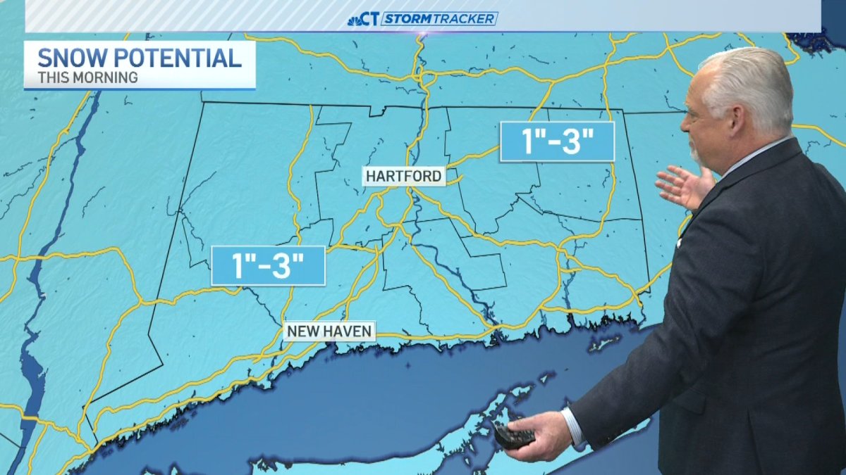 Early morning forecast for Feb. 25 – NBC Connecticut