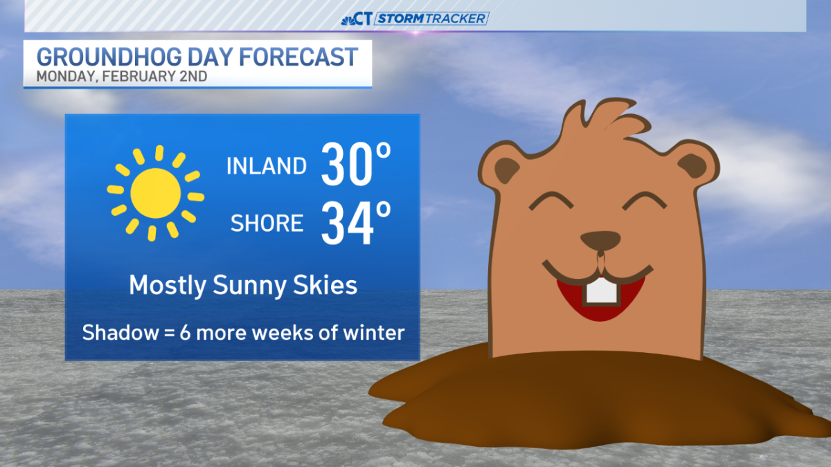 Sunny and cold temps continue for Groundhog Day