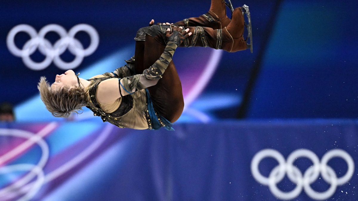 U.S. skating star Ilia Malinin leads after near-perfect short program