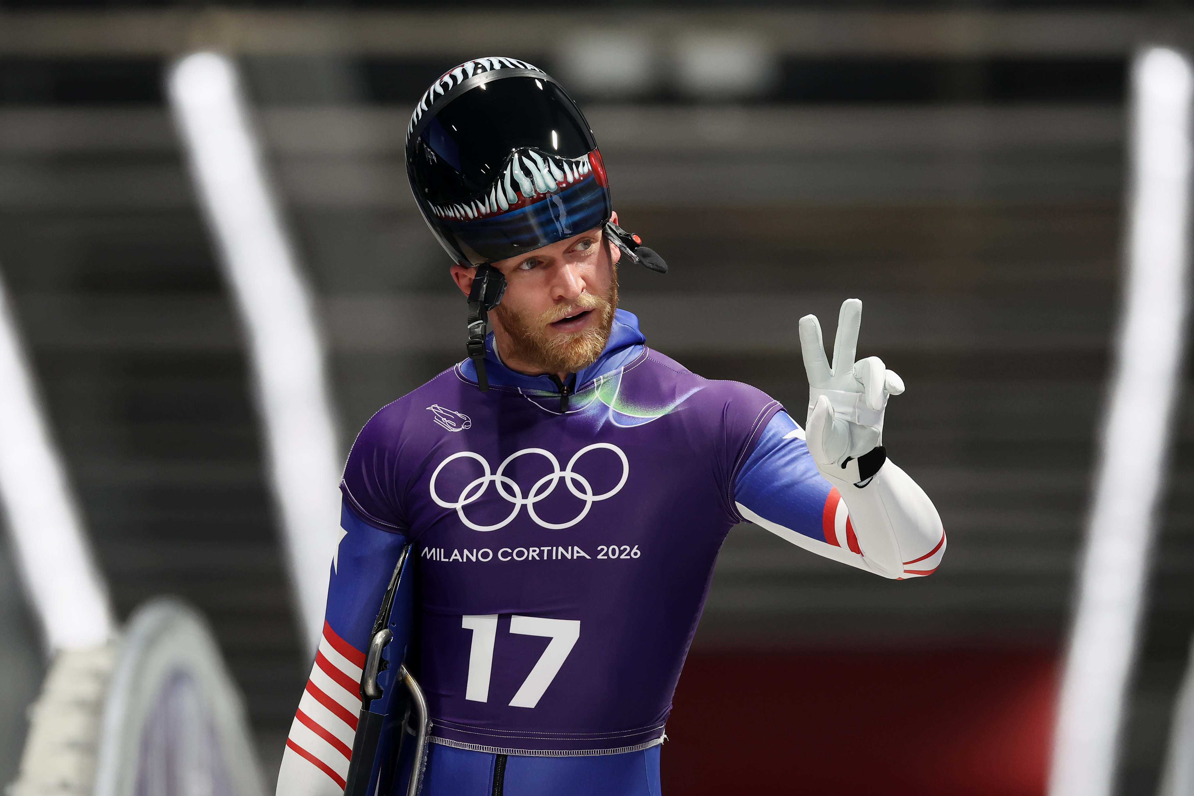 Skeleton Racer Austin Florian Of Southington Sets New Start Record GettyImages 2260875363 