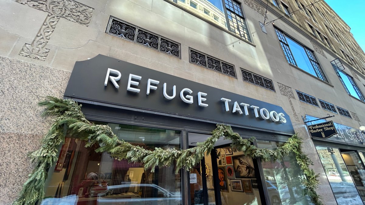 Hartford tattoo and coffee shop rebuilding after pipe burst flooded business