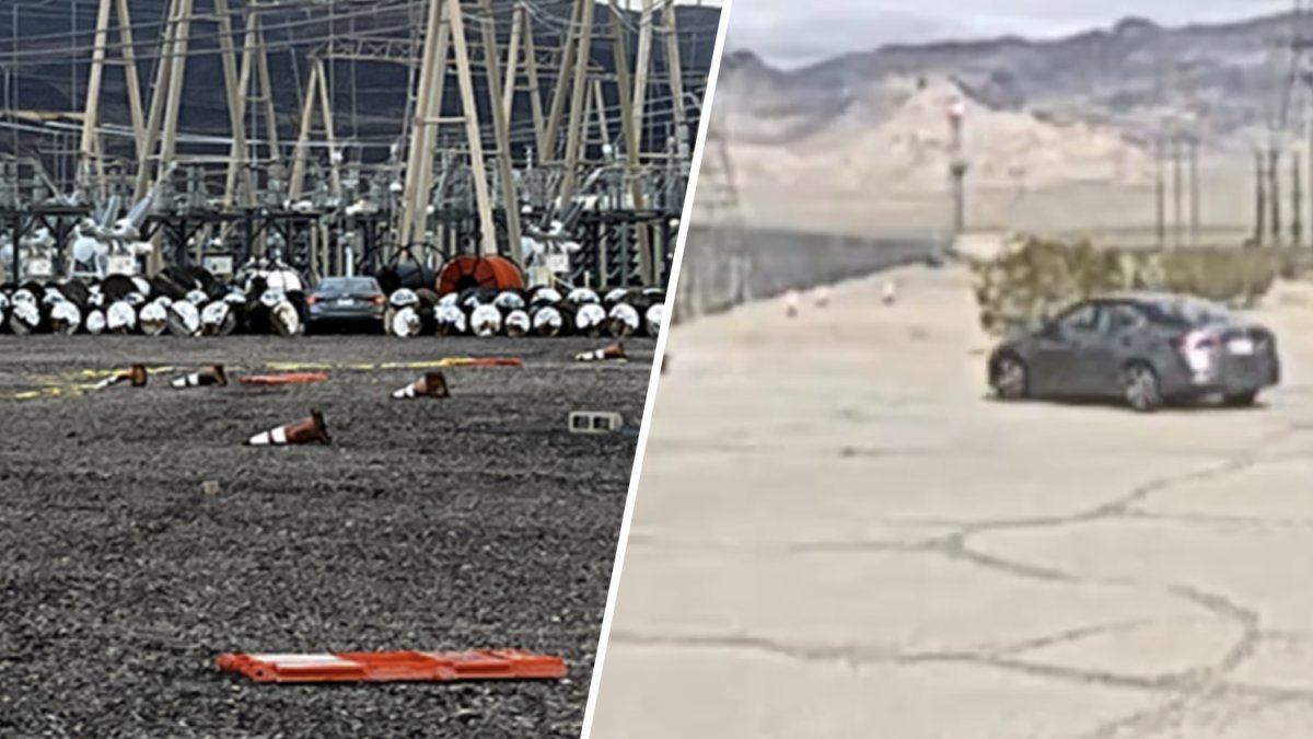 Police investigate possible ‘terrorism-related event' after car rams Nevada power substation gate