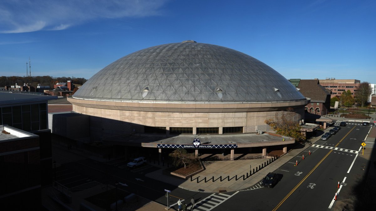 Nearly $100 million renovation project underway at UConn's Gampel Pavilion