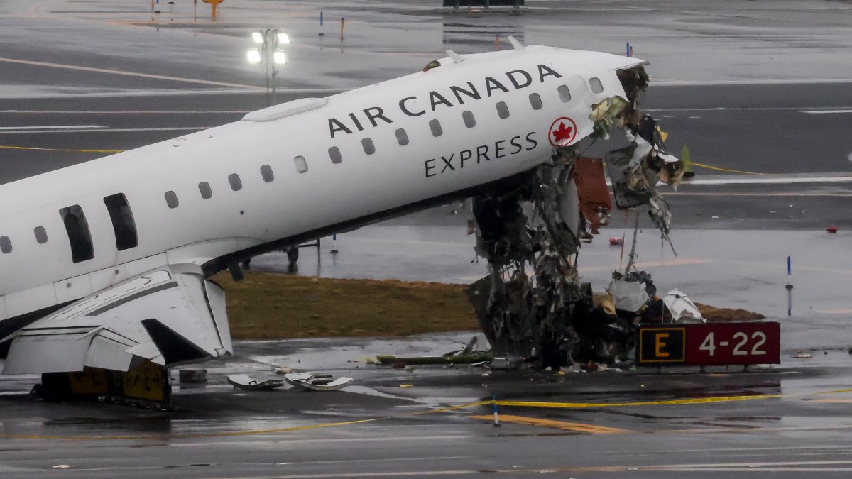Flight attendant thrown from Air Canada plane survives in a ‘total miracle'