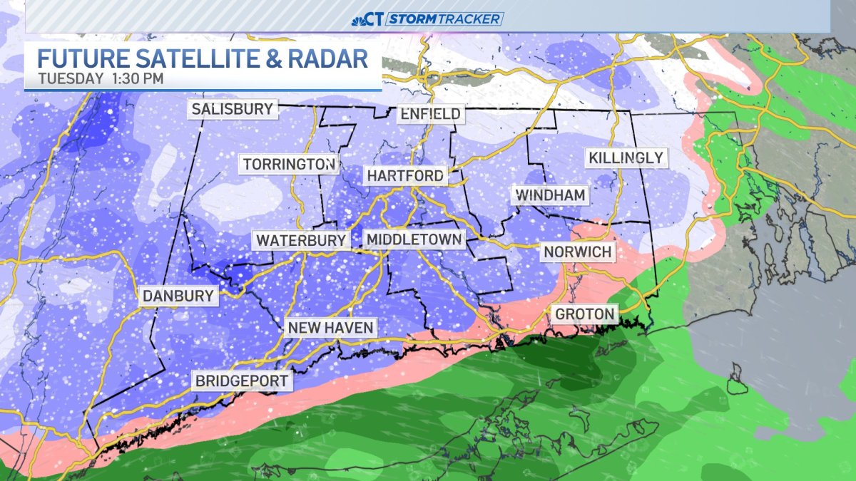 Winter weather advisory issued ahead of wintry mix on Tuesday – NBC ...