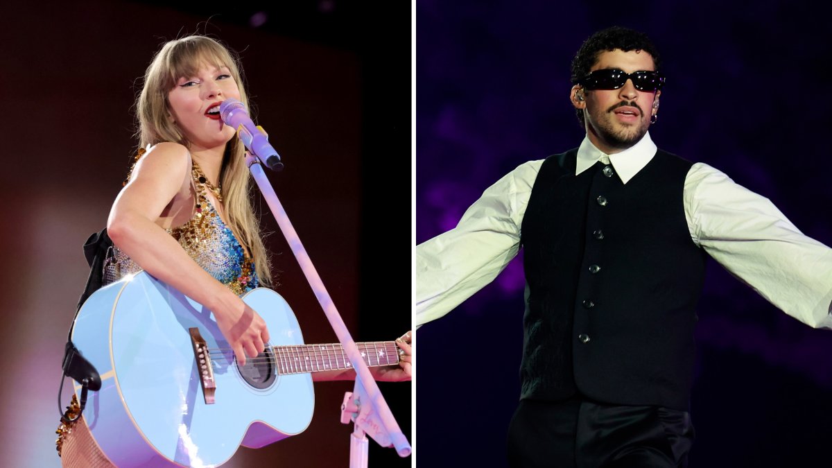 Taylor Swift and Bad Bunny lead Spotify's all-time most streamed artists list