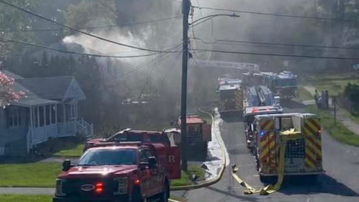 A family pet is dead after Sunday morning house fire in Hamden