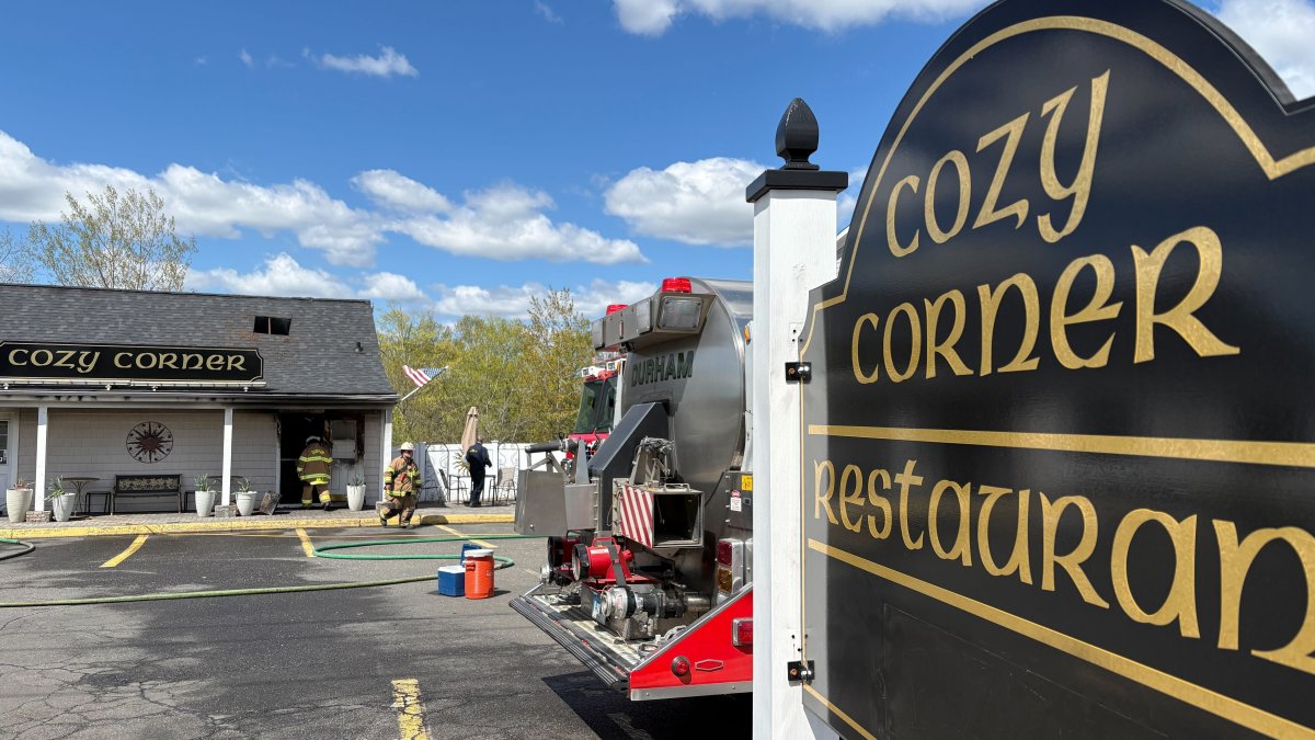 Fire at Cozy Corner Restaurant closes Route 17 in Durham