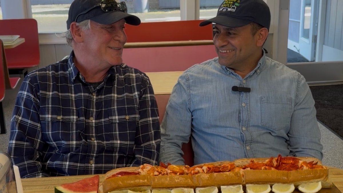 Two-foot-long lobster roll ‘Lobzilla' is a big hit at Madison clam shack