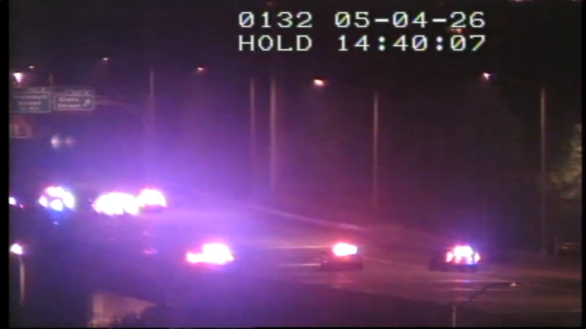 Two people hospitalized after crash on I-91 in New Haven