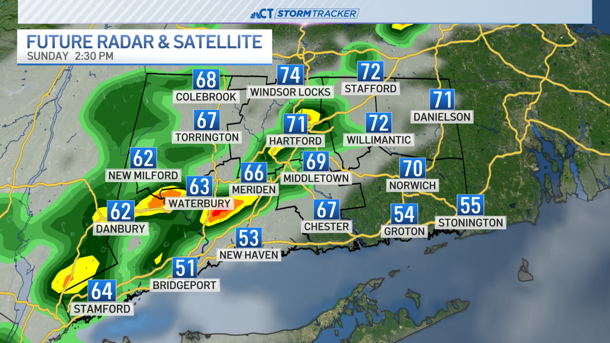 Warmer Mother’s Day, Few Rain Chances – NBC Connecticut