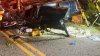 Occupant rescued after hand gets caught in a rollover crash Saturday night