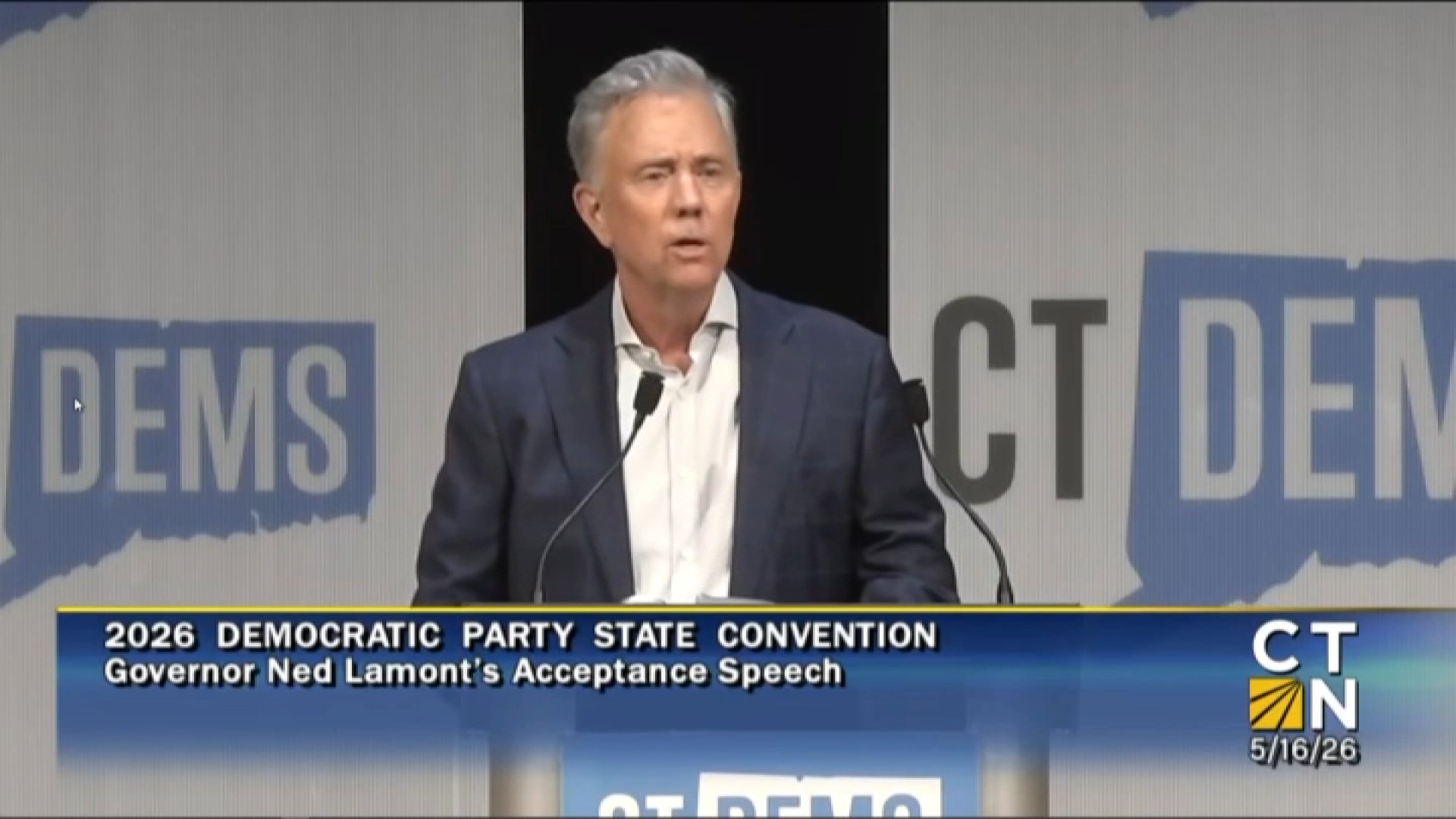 Gov. Lamont secures Democratic endorsement, still faces primary