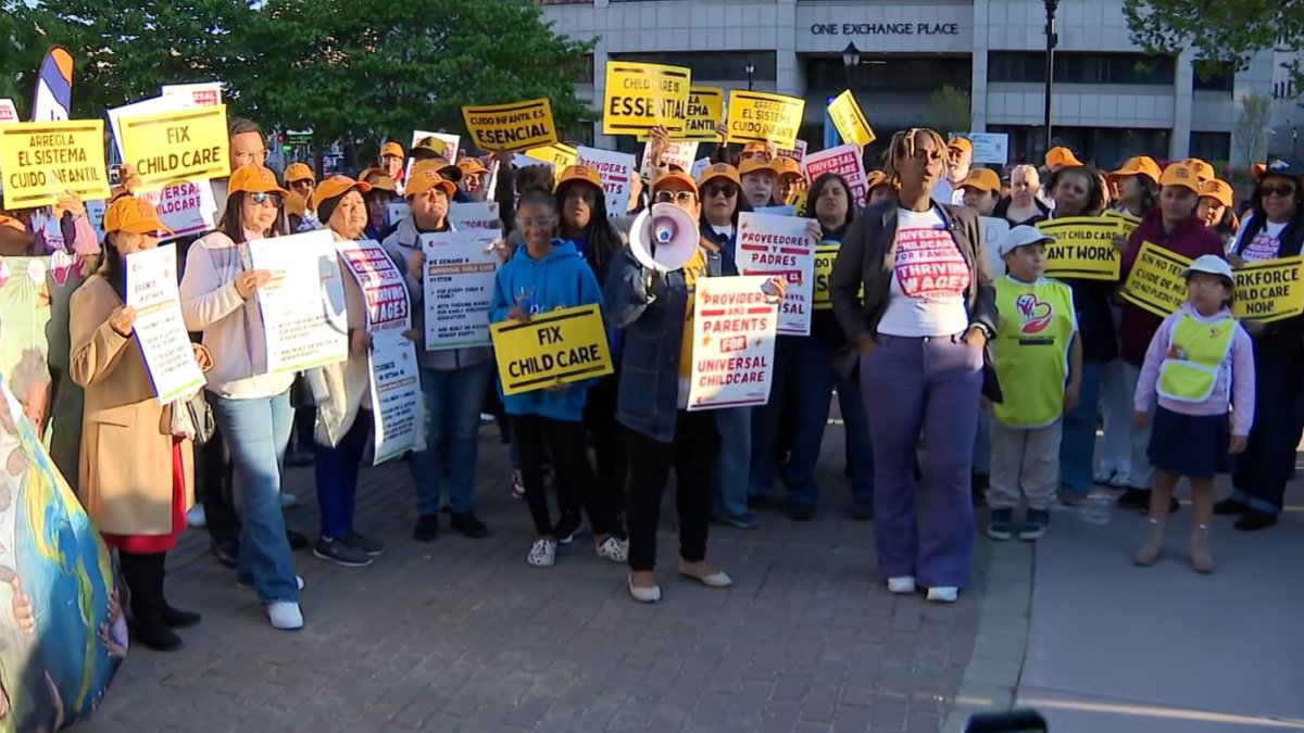 Waterbury rally highlights push for universal childcare in Connecticut