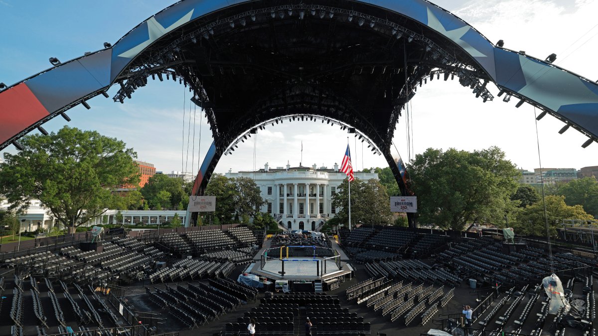 $60M and 7 federal agencies required to stage Trump's UFC fight at White House