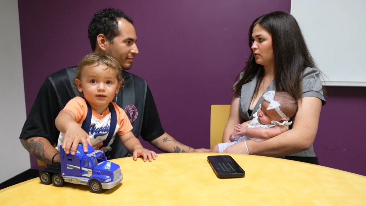 He took his wife, a Trump fan, to the president's hotel in Doral. Instead he was detained by ICE.