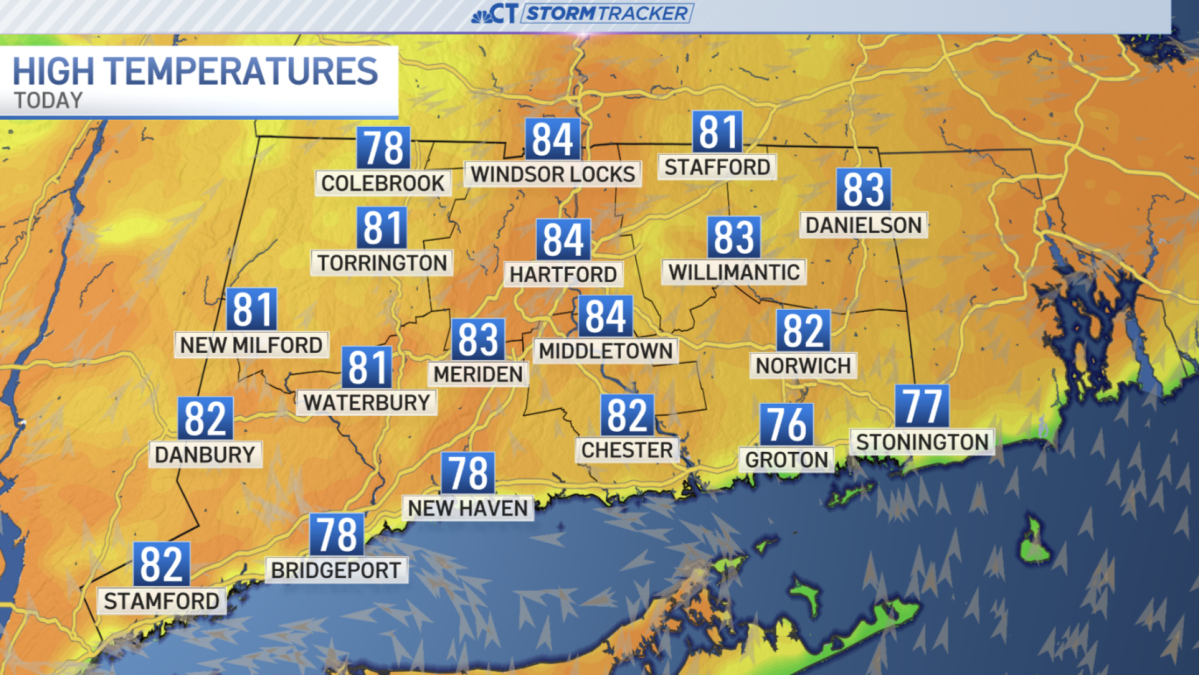 Warm day ahead before chances of storms overnight