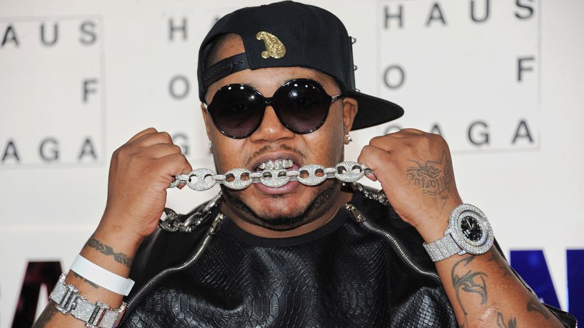 FILE - Rapper Carl "Twista" Mitchell attends the ARTPOP album release and artRave event the Brooklyn Navy Yard on Sunday, Nov. 10, 2013 in New York City.