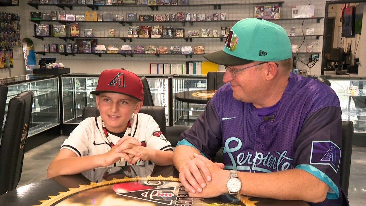 Arizona boy's one-of-a-kind baseball card sells for nearly $75,000