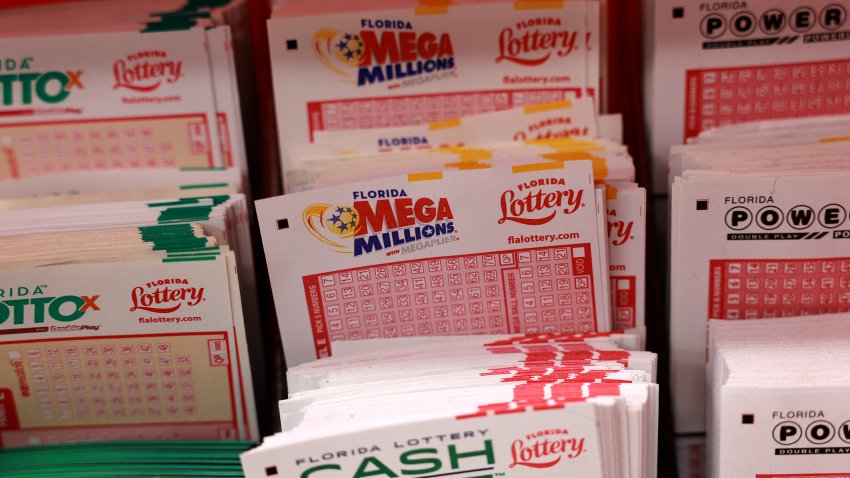 MIAMI, FLORIDA – AUGUST 02: Mega Millions forms are ready for customers as the jackpot reached 1.25 billion dollars on August 02, 2023 in Miami, Florida. The estimated jackpot is $1.25 billion for the next drawing on Friday, August 4. It would be the fourth-largest prize in Mega Millions history if won at that level. (Photo by Joe Raedle/Getty Images)
