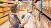 The first thing a dietitian looks at on a nutrition label to see if a food is healthy
