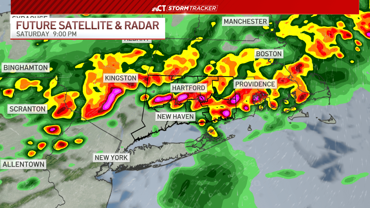 Strong to severe storms possible through Saturday