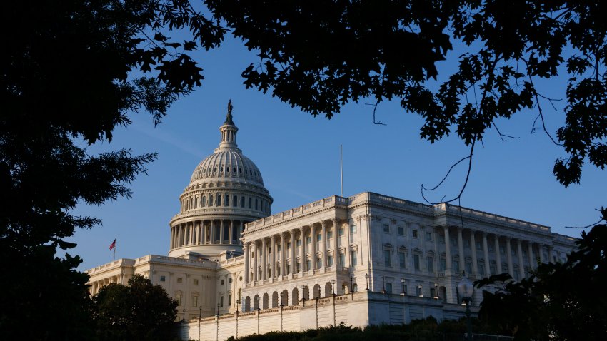 The afternoon sun shines on the U.S. Capitol Building on July 1, 2026 in Washington, DC. (Photo by Kevin Carter/Getty Images)