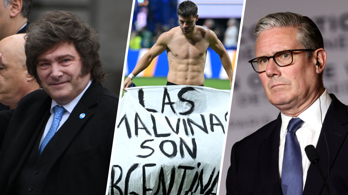UK and Argentina governments got involved in World Cup Falklands banner controversy