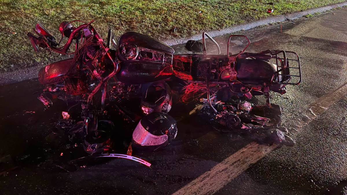 【nabe190様用】HACKNEYED /Burn After Reaping Motorcyclist 'significantly burned' in crash on Route 66 in