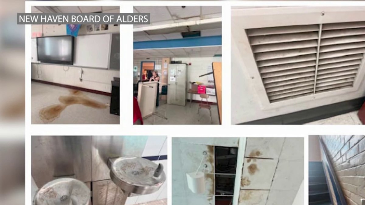 New Haven alders call for citywide school inspections after finding mold, leaks, HVAC issues