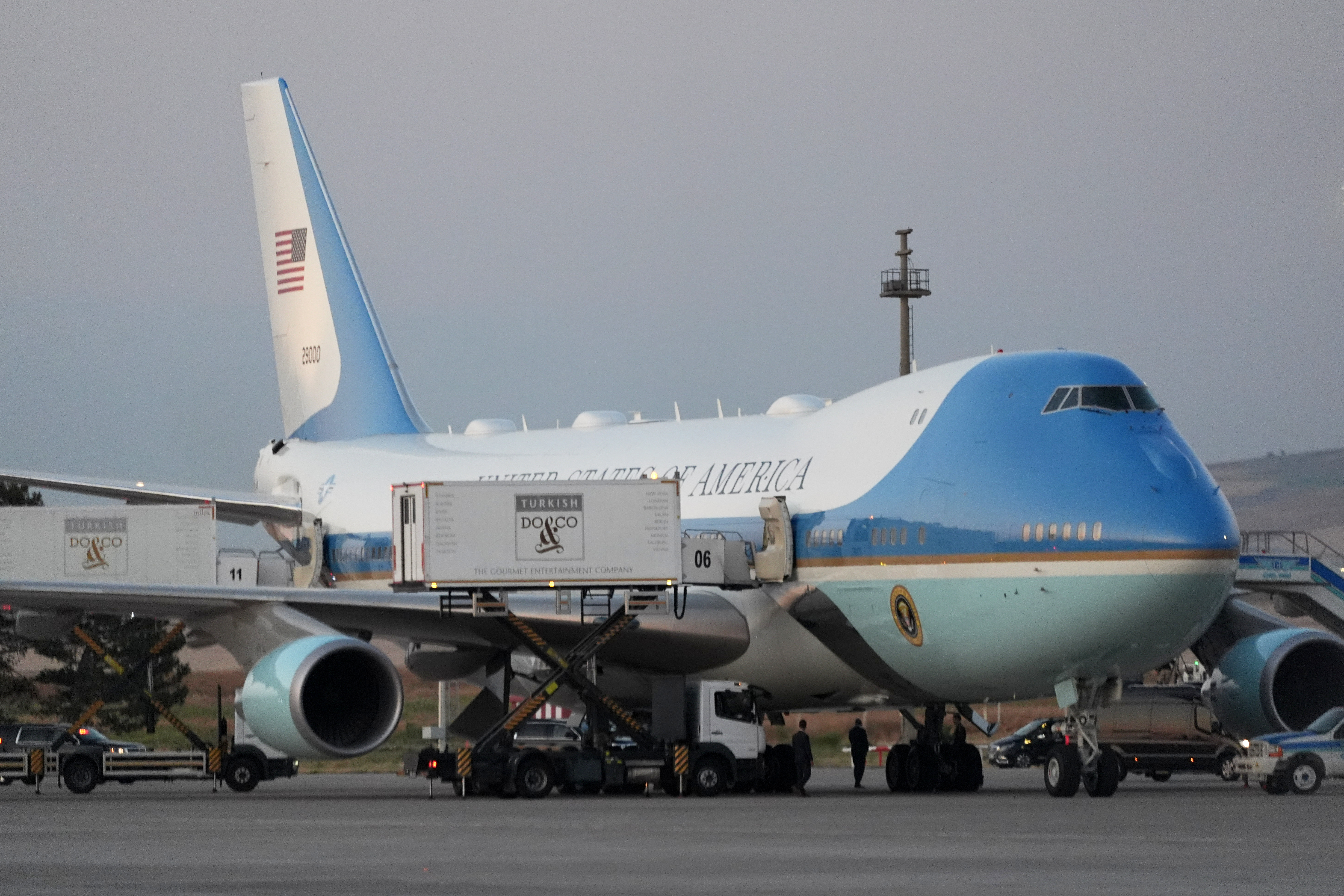 Trump took a secret flight out of Turkey in an elaborate plot to hide his location amid Iran war