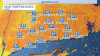 Hazy and warm today, but staying dry