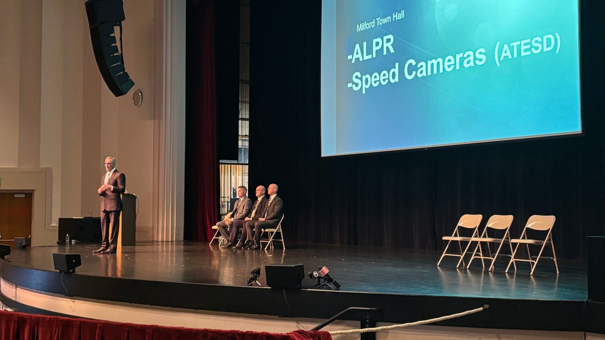 Milford police chief announces Flock camera policy changes during public forum