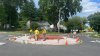West Hartford roundabout gets another update as crews raise center section