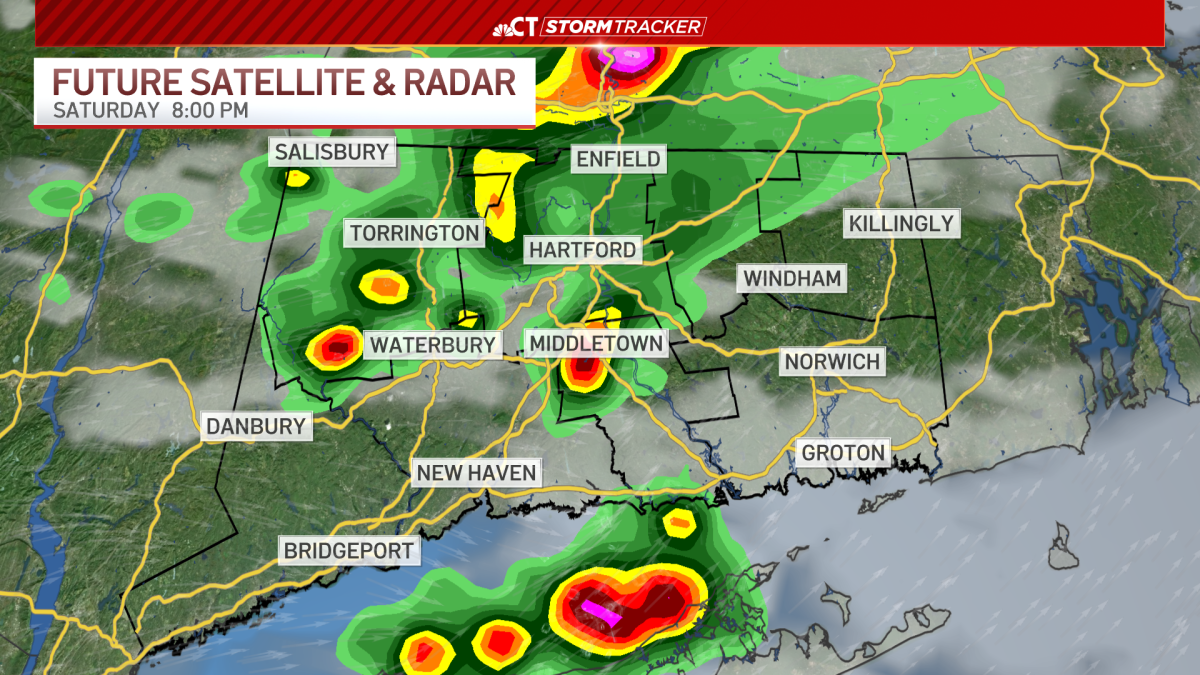 Warm and muggy Saturday before a few more evening storms