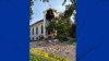 Church partially collapses in Danbury