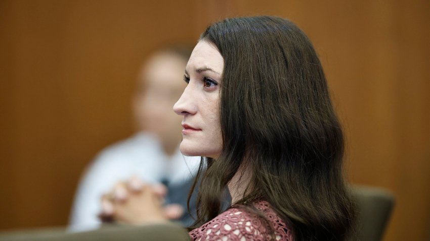 Lindsay Clancy appears in Plymouth Superior Court on Tuesday, Sept. 29, 2026. The murder case continues in Plymouth Superior Court with a hearing to determine the next steps after a mistrial was declared on Sept. 4. Both sides are making arguments in front of Judge William Sullivan.