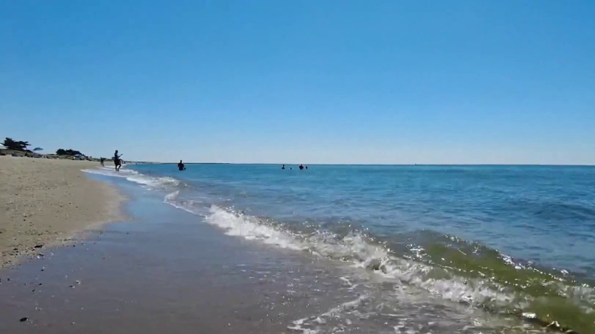 CT residents enjoy one of the final weekends of sunny, warm weather at the beach