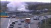 I-84 East shut down in Hartford due to vehicle fire: State police