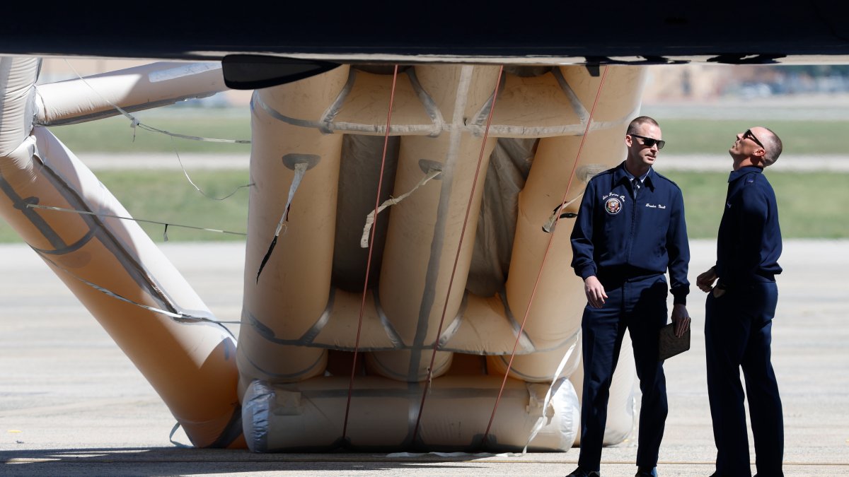 Military accidentally deployed Air Force One emergency slide ahead of Trump’s flight to Dallas