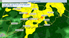 Cooler with sunshine on Saturday, showers return on Sunday