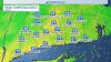 Cooler temps and breezy to start the work week
