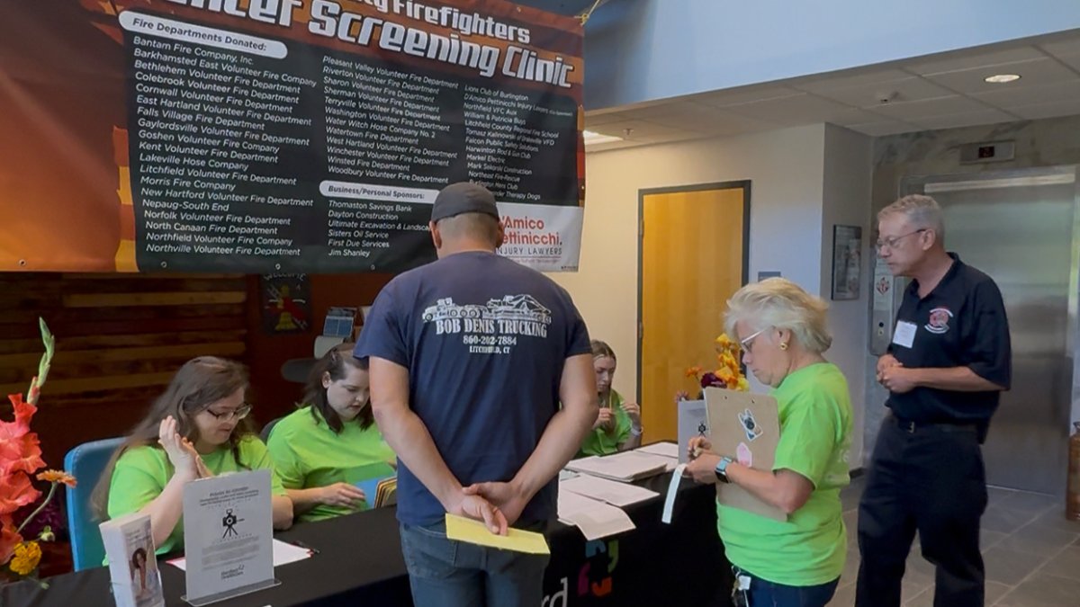 Litchfield County cancer screening program focuses on health risks facing firefighters